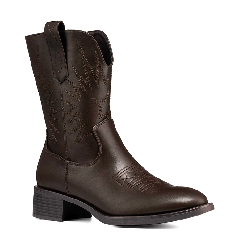 BOTA TACO MUJER CASUAL PU WEIDE DH92 - 6