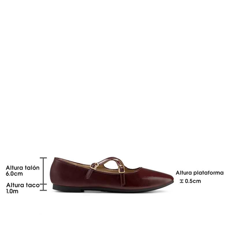 BALLERINA MUJER CASUAL PU WEIDE YOU578 - 6
