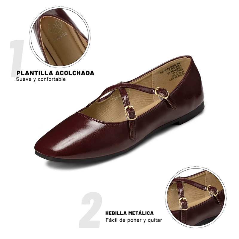 BALLERINA MUJER CASUAL PU WEIDE YOU578 - 7