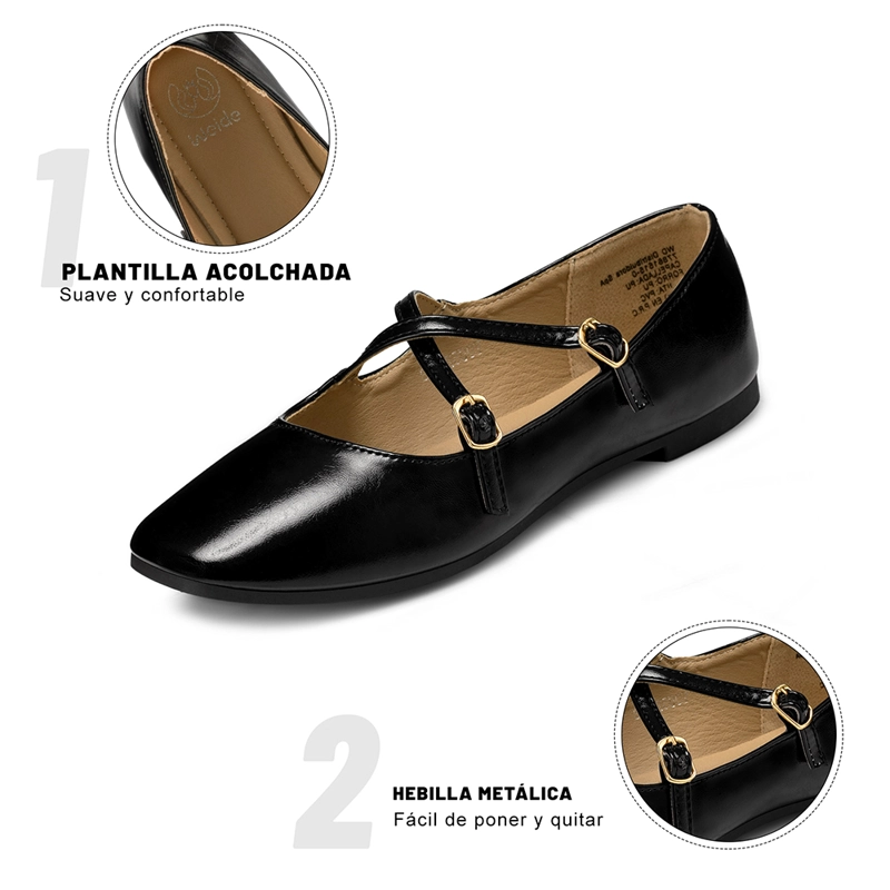 BALLERINA MUJER CASUAL PU WEIDE YOU578 - 7