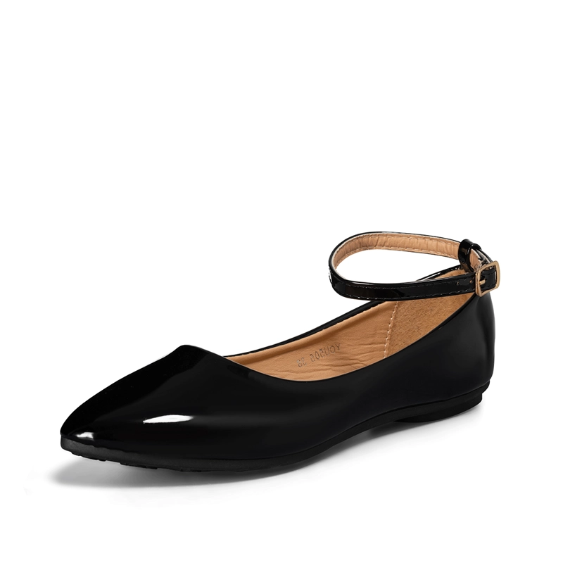 BALLERINA MUJER CASUAL CHAROL MODA PLANO WEIDE YOU505 - 1