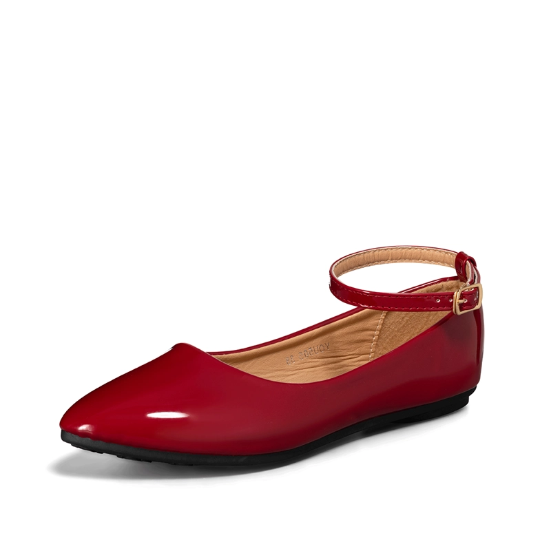 BALLERINA MUJER CASUAL CHAROL MODA PLANO WEIDE YOU505 - 2