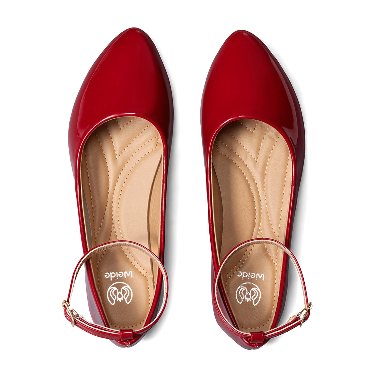 BALLERINA MUJER CASUAL CHAROL MODA PLANO WEIDE YOU505 - 3