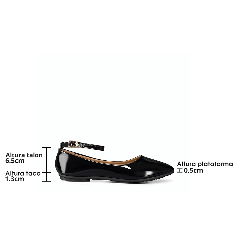 BALLERINA MUJER CASUAL CHAROL MODA PLANO WEIDE YOU505 - 7