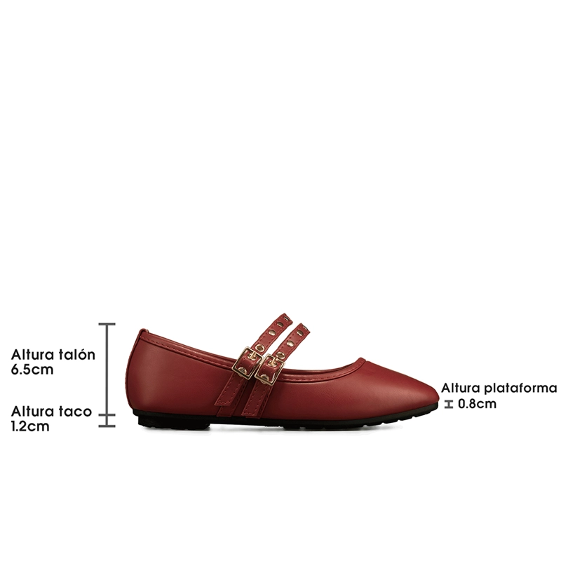 BALLERINA CASUAL PLANA MUJER WEIDE YOU510 - 8