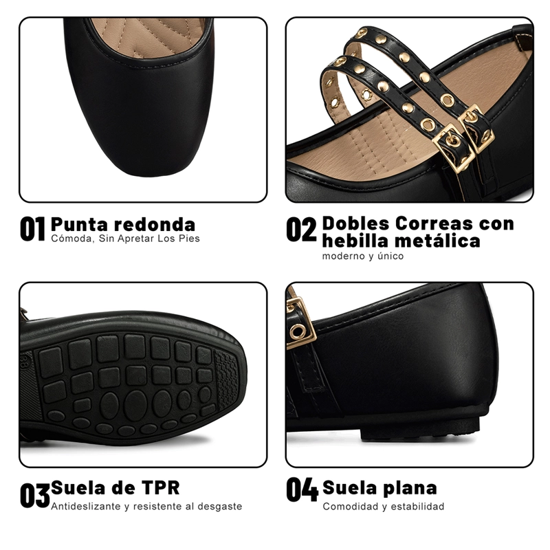 BALLERINA CASUAL PLANA MUJER WEIDE YOU510 - 9