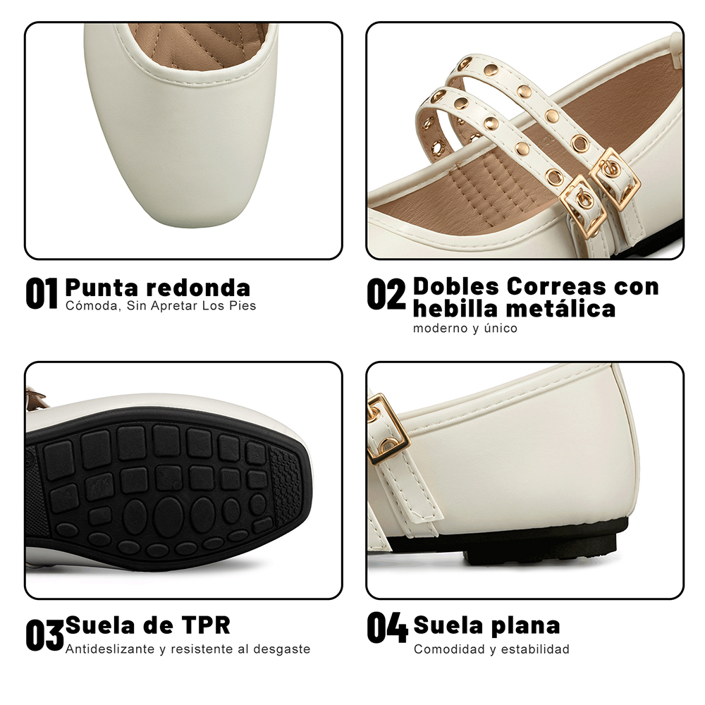 BALLERINA CASUAL PLANA MUJER WEIDE YOU510 - 9