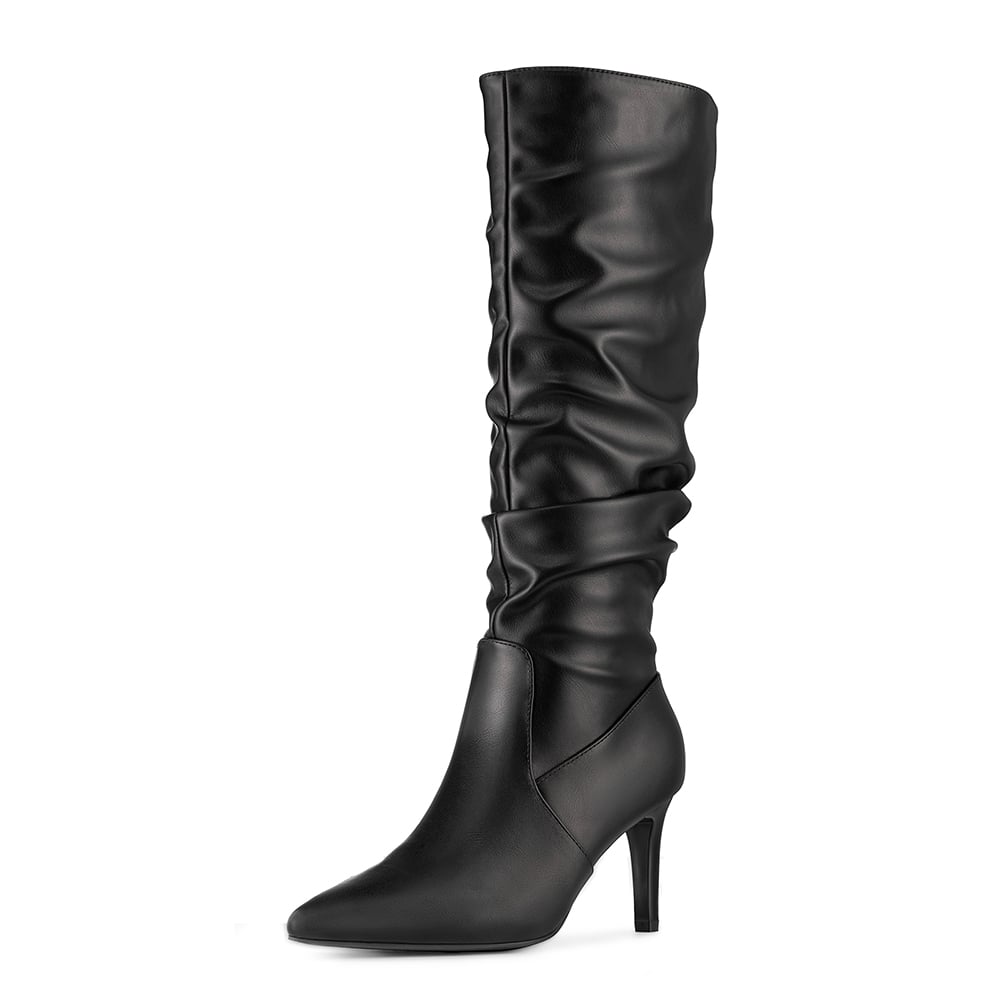 BOTA TACO ALTO MUJER ELEGANTE PU WEIDE ZS86 - 3