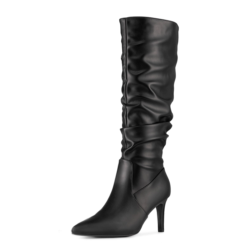 BOTA TACO ALTO MUJER ELEGANTE PU WEIDE ZS86 - 3