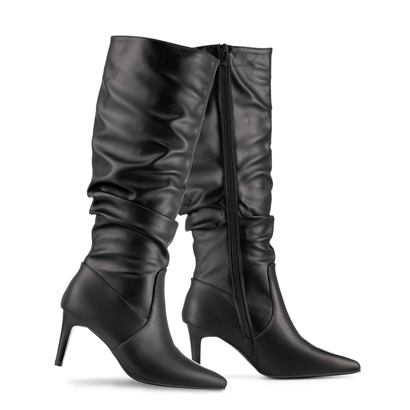 BOTA TACO ALTO MUJER ELEGANTE PU WEIDE ZS86 - 5