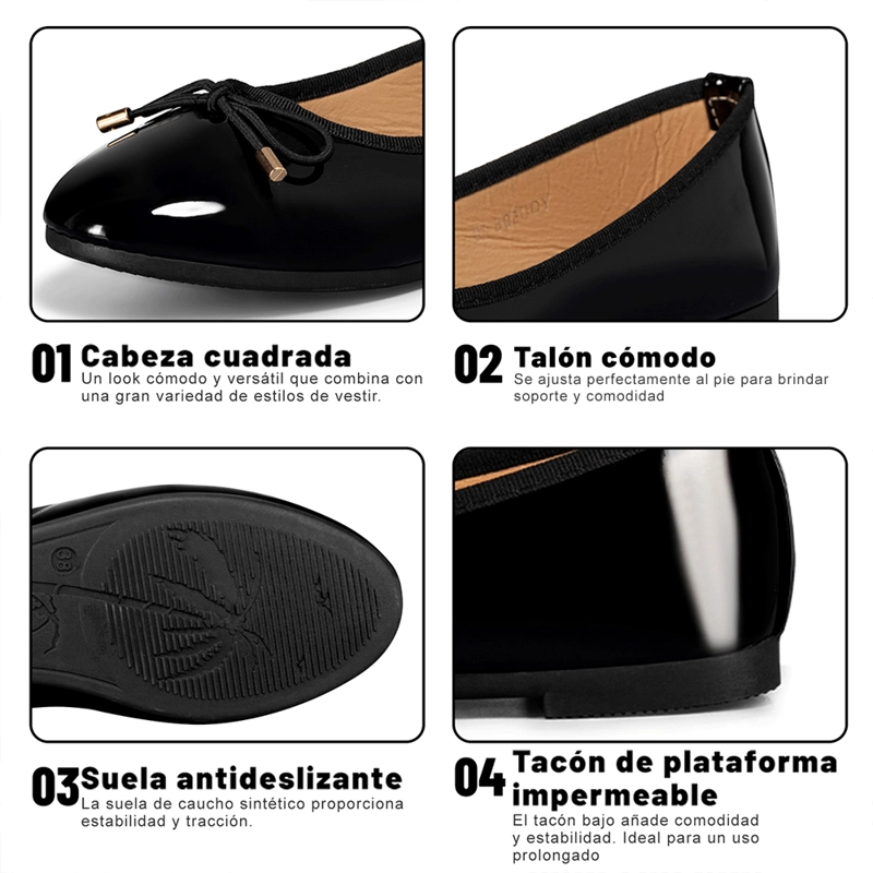 BALLERINA CASUAL CHAROL MUJER ELEGANTE WEIDE YOU506 - 9