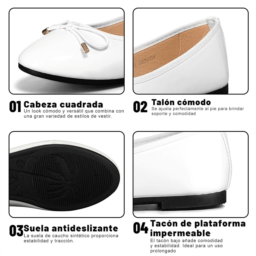 BALLERINA CASUAL CHAROL MUJER ELEGANTE WEIDE YOU506 - 9