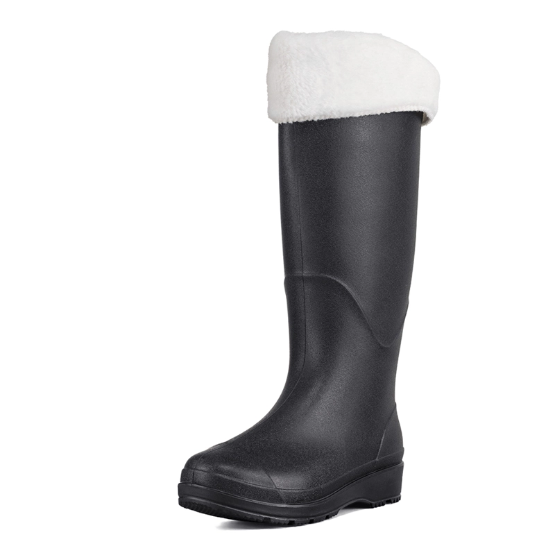 BOTA DE AGUA MUJER PVC IMPERMEABLE CASUAL COMODO WEIDE GH160 - 4
