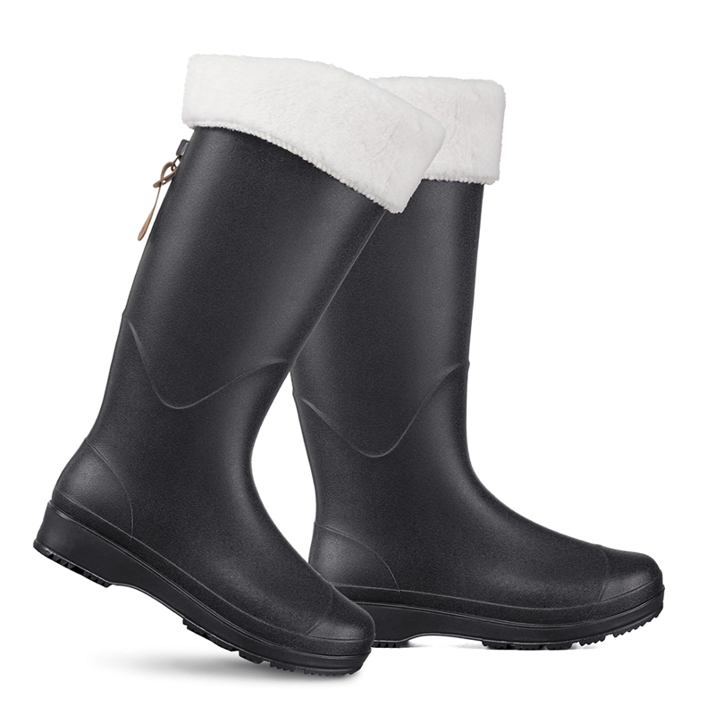 BOTA DE AGUA MUJER PVC IMPERMEABLE CASUAL COMODO WEIDE GH160 - 5