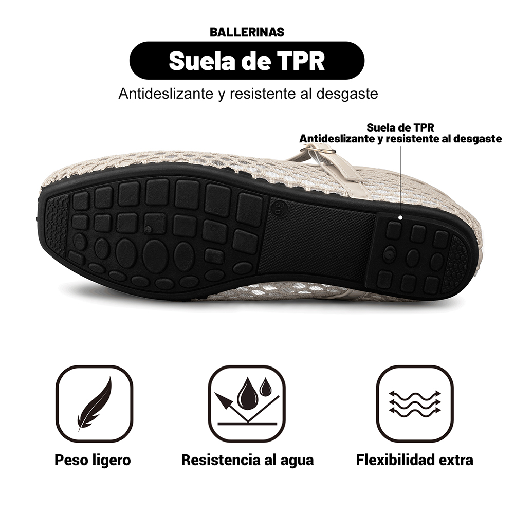 BALLERINA CASUAL MALLA TRANSPIRABLE MUJER WEIDE YOU527 - 9