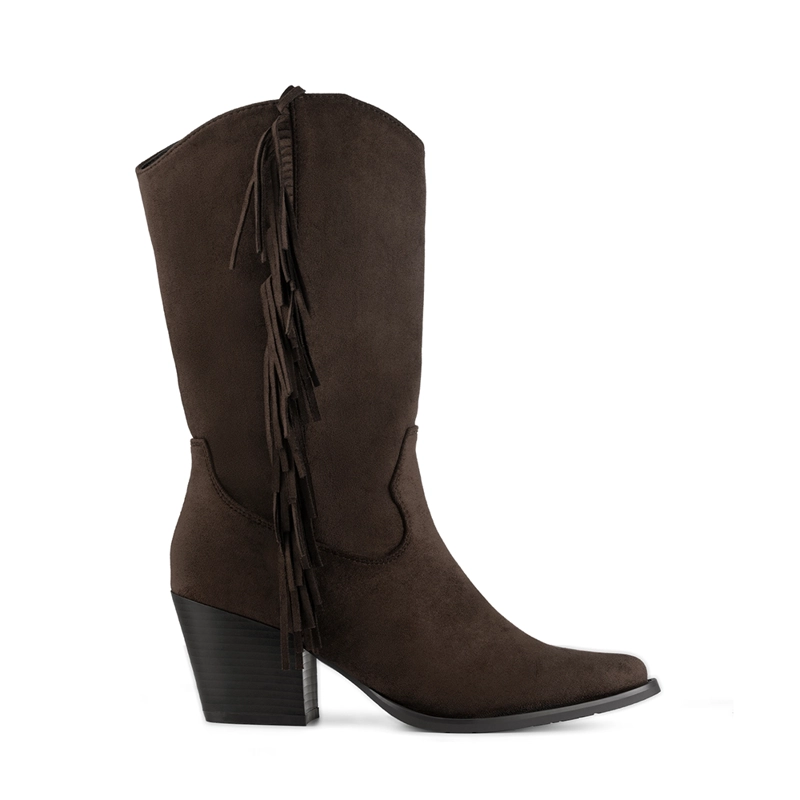 BOTA TACO MUJER OUTDOOR PU TEXTIL WEIDE HX535 - 1