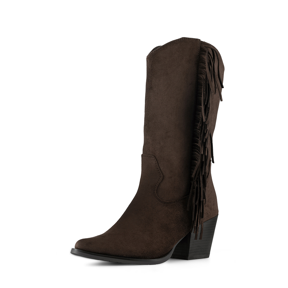 BOTA TACO MUJER OUTDOOR PU TEXTIL WEIDE HX535 - 3