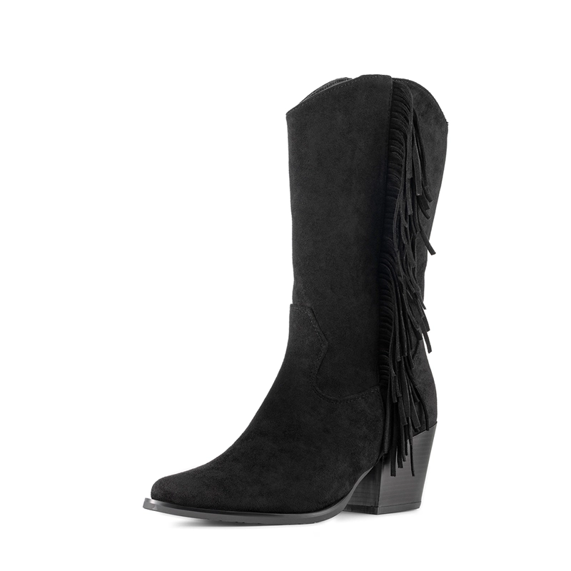 BOTA TACO MUJER OUTDOOR PU TEXTIL WEIDE HX535 - 3