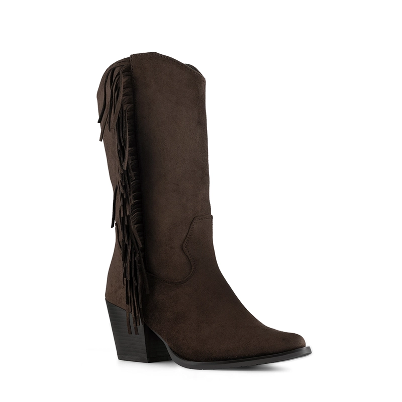 BOTA TACO MUJER OUTDOOR PU TEXTIL WEIDE HX535 - 5