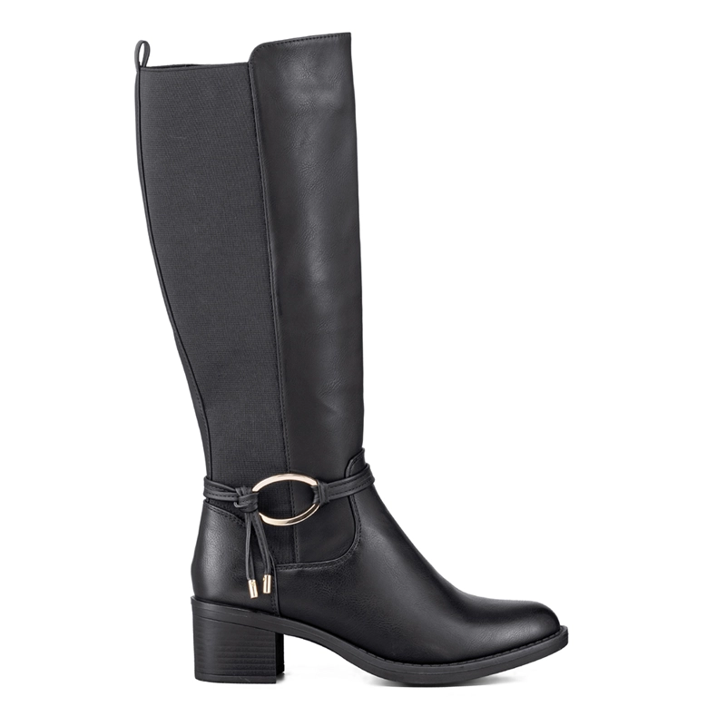 BOTA LARGA MUJER CASUAL PUTACON GRUESO WEIDE ZS71 - 3