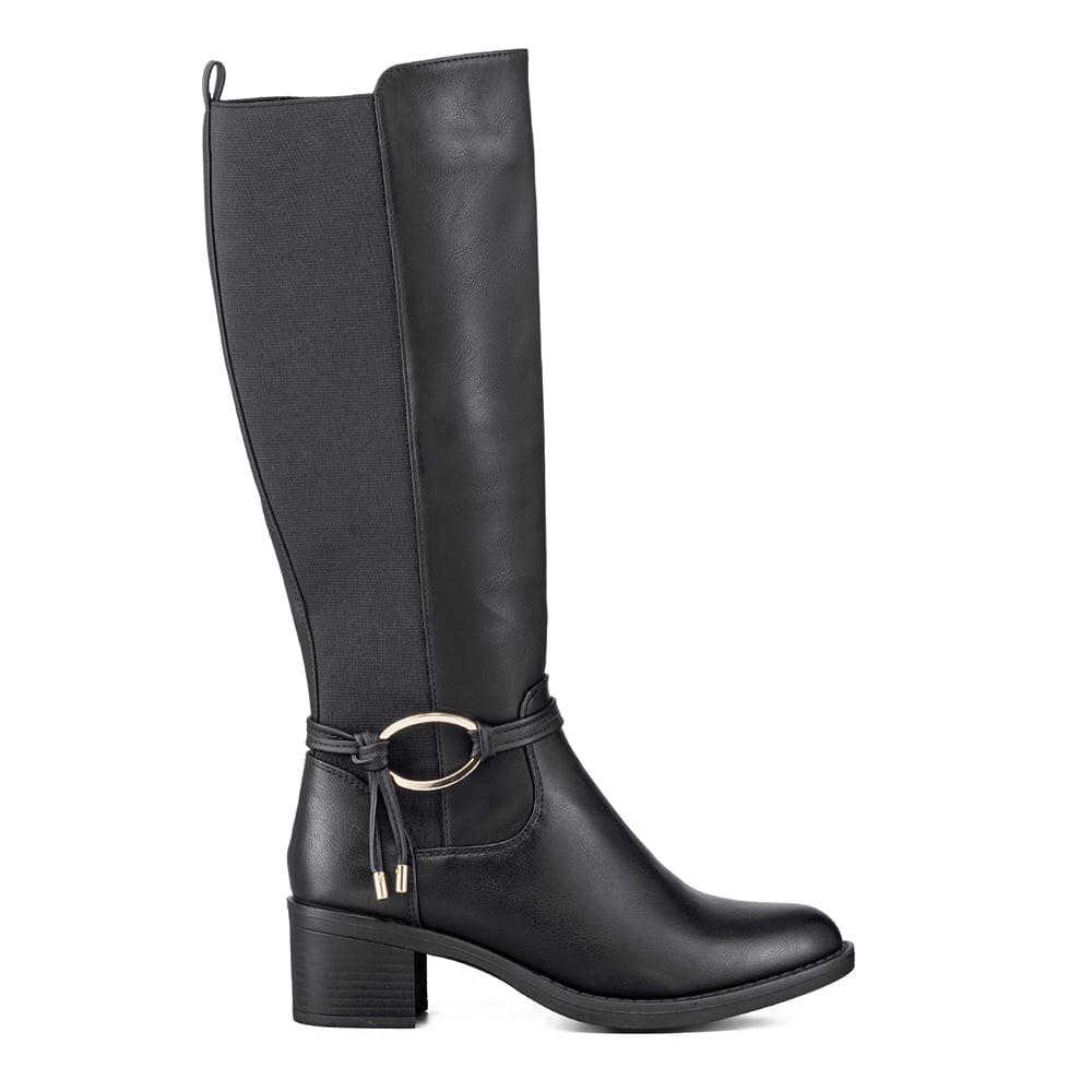 BOTA LARGA MUJER CASUAL PUTACON GRUESO WEIDE ZS71 - 3