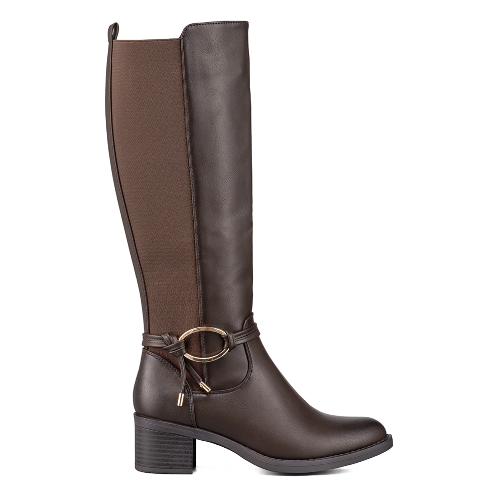 BOTA LARGA MUJER CASUAL PUTACON GRUESO WEIDE ZS71 - 5