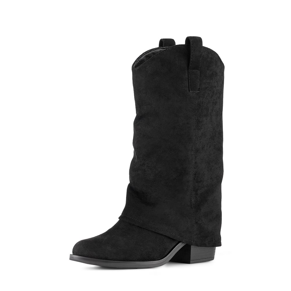 BOTA TACO MUJER CASUAL PU WEIDE HX536 - 3