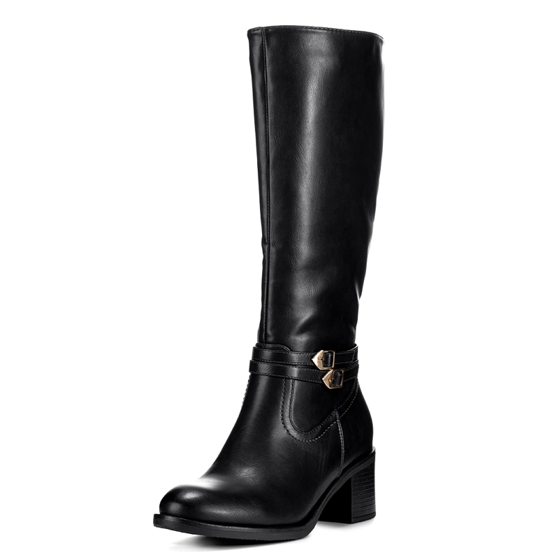 BOTA NEGRO CASUAL MUJER WEIDE CZY582 - 1