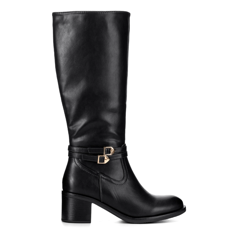 BOTA NEGRO CASUAL MUJER WEIDE CZY582 - 5