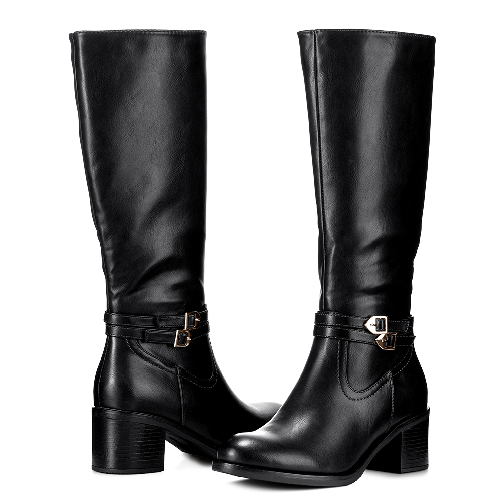 BOTA NEGRO CASUAL MUJER WEIDE CZY582 - 6