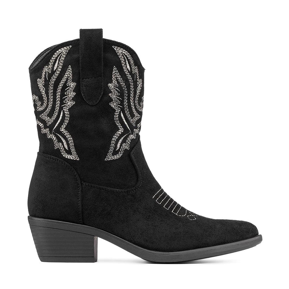 BOTA TACO MUJER ESTILO VAQUERO WEIDE CZY650 - 1