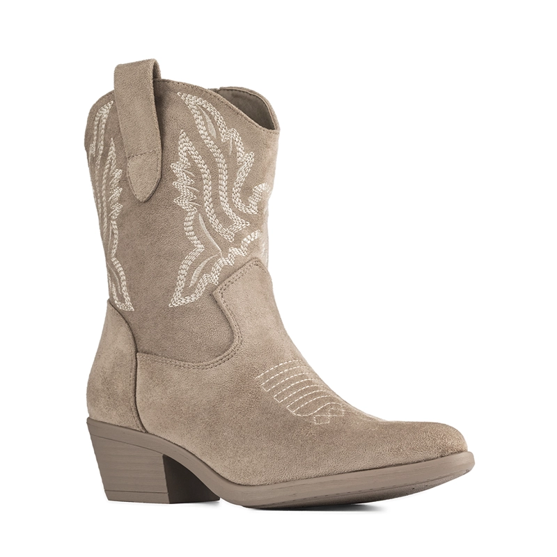 BOTA TACO MUJER ESTILO VAQUERO WEIDE CZY650 - 7