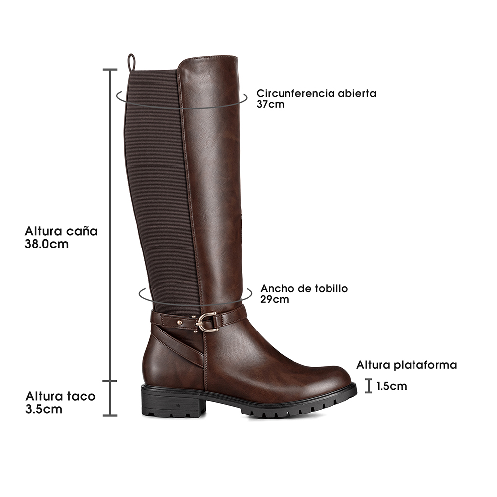 BOTA CASUAL MUJER VINTAGE MODA COMODO WEIDE QBM13 - 7