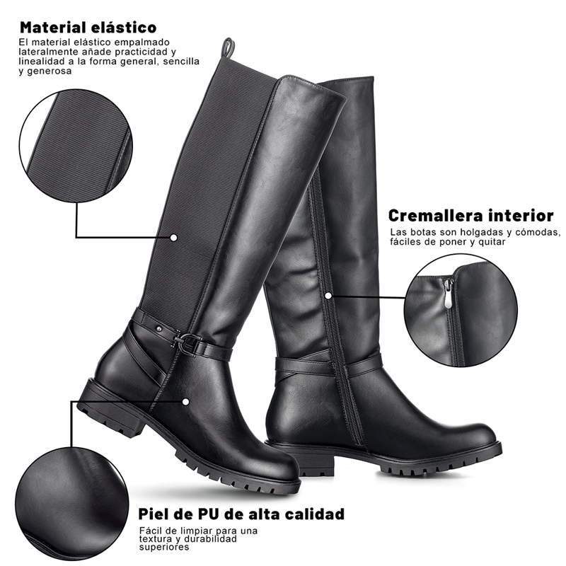 BOTA CASUAL MUJER VINTAGE MODA COMODO WEIDE QBM13 - 8