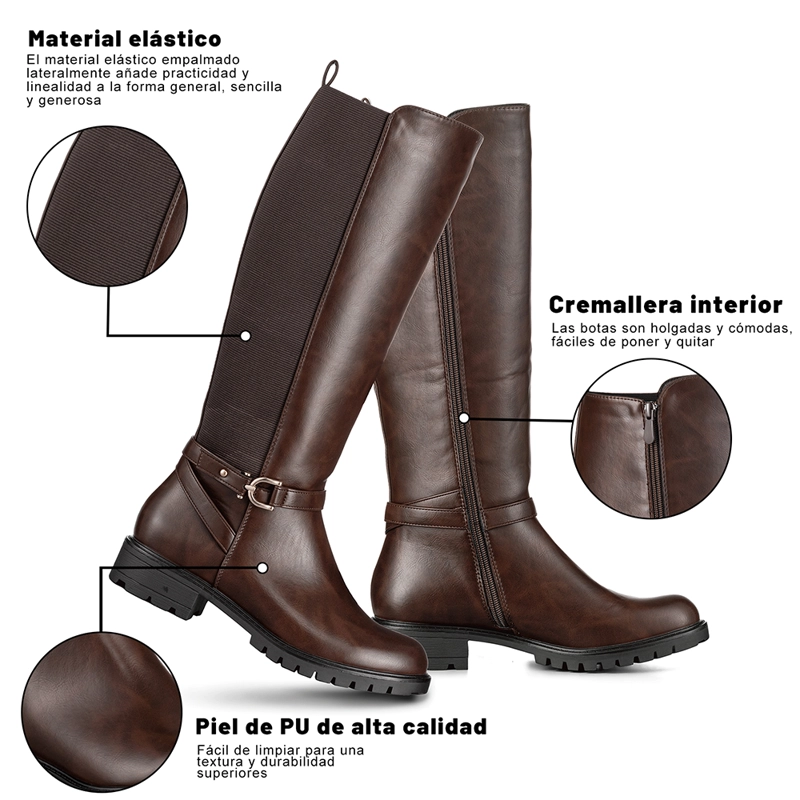 BOTA CASUAL MUJER VINTAGE MODA COMODO WEIDE QBM13 - 8