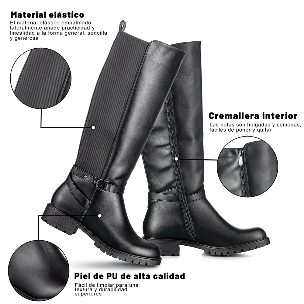 BOTA CASUAL MUJER VINTAGE MODA COMODO WEIDE QBM13 - 8
