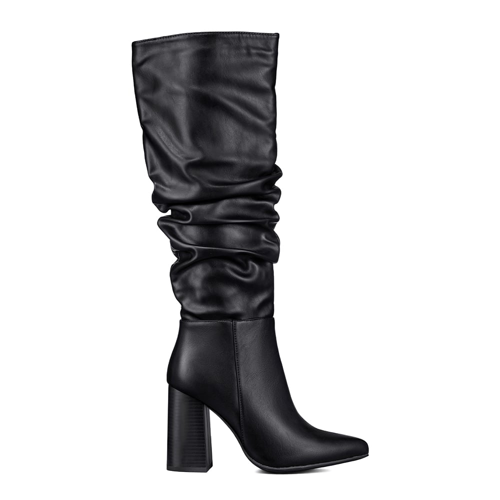 BOTA TACO MUJER CASUAL PU WEIDE CZY633 - 1