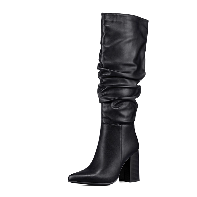 BOTA TACO MUJER CASUAL PU WEIDE CZY633 - 2