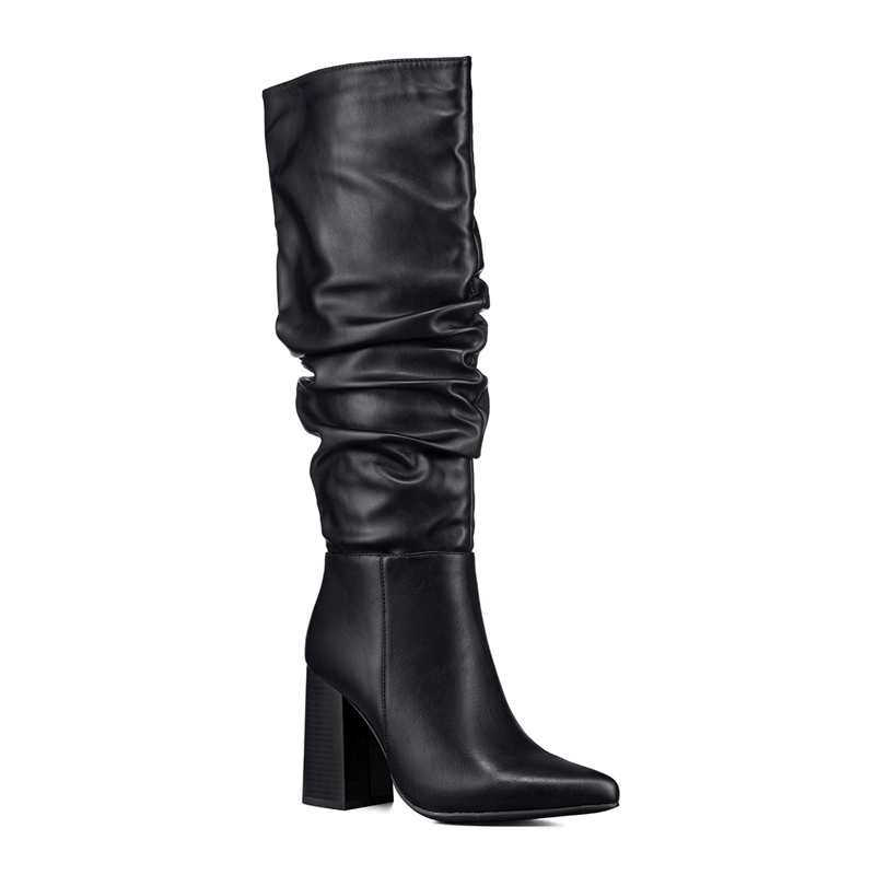 BOTA TACO MUJER CASUAL PU WEIDE CZY633 - 5