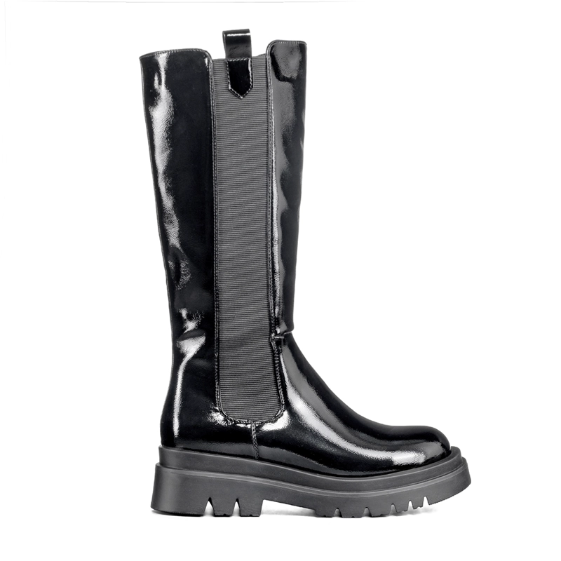 BOTAS LARGAS MUJER ECO CUERO PLATAFORMA DE MODA WEIDE DH88 - 1