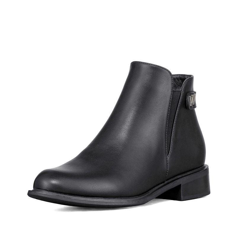 BOTIN CASUAL MUJER ECO CUERO MODA VINTAGE FORMAL WEIDE ZS63 - 1