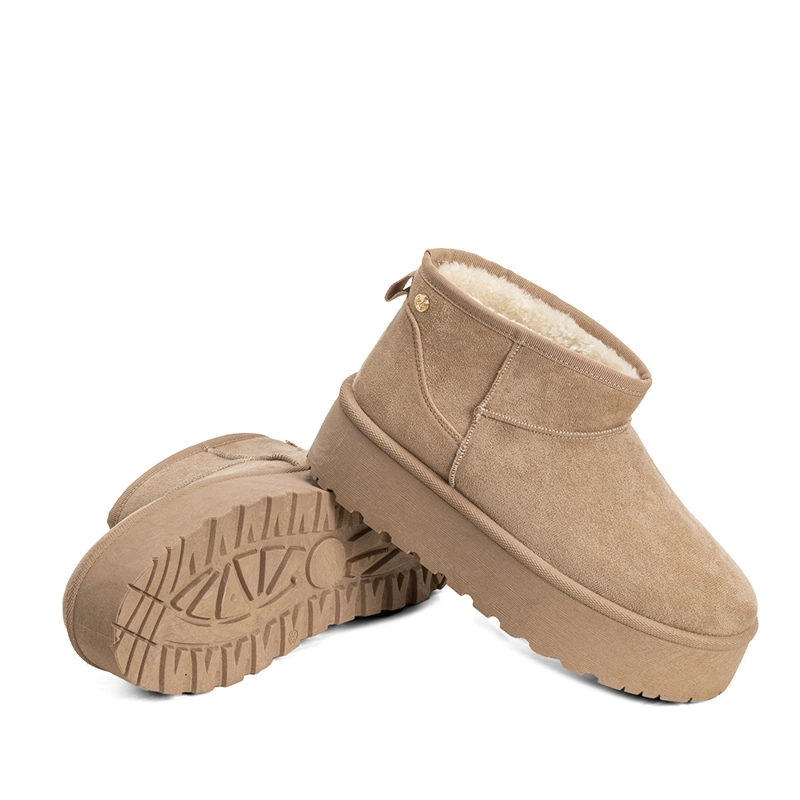 BOTIN CAQUI CASUAL MUJER WEIDE LT123 - 6