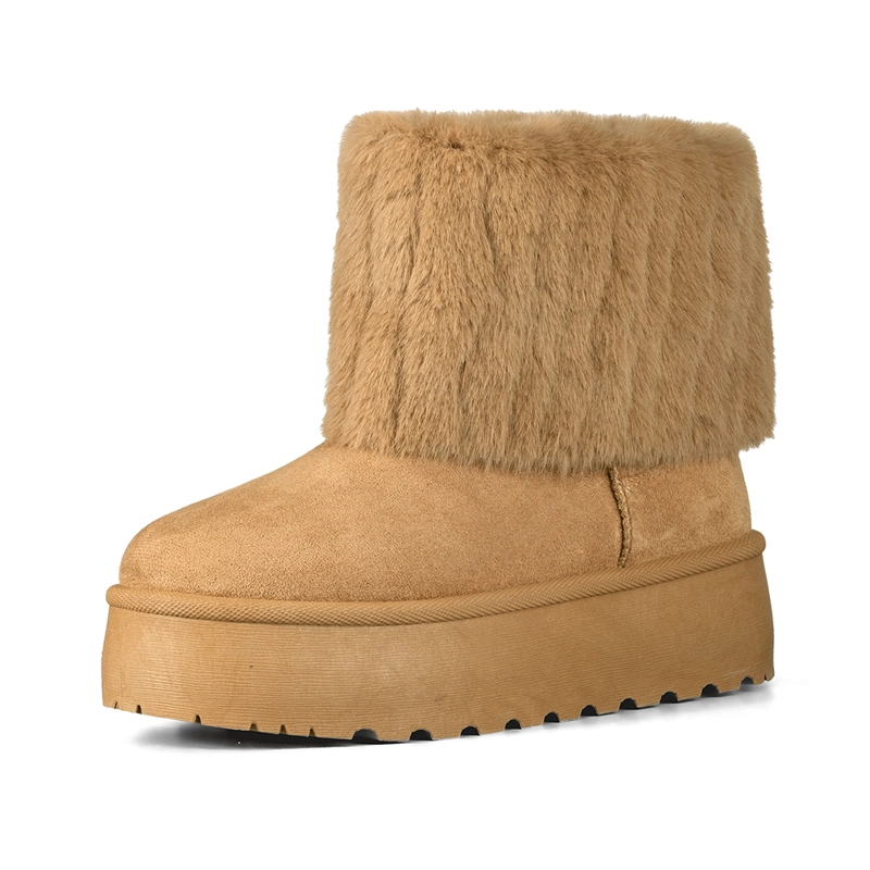 BOTIN CASUAL MUJER VINTAGE MODA TEXTIL CON FELPA WEIDE SL23 - 5