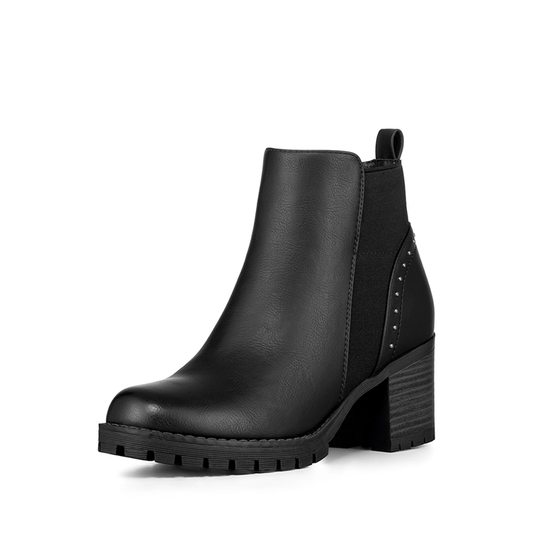 BOTIN TACO MUJER CASUAL PU WEIDE QBM17 - 1