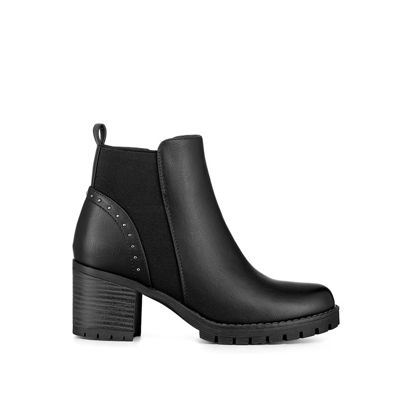 BOTIN TACO MUJER CASUAL PU WEIDE QBM17 - 5