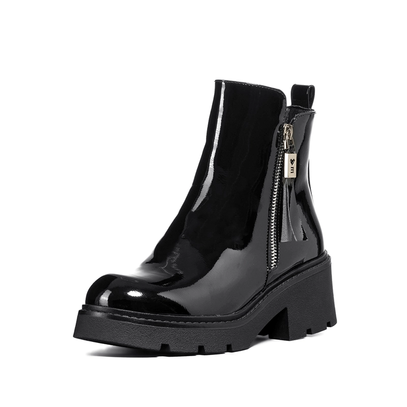 BOTIN CASUAL MUJER PU COMODO VINTAGE WEIDE ZS65B - 1