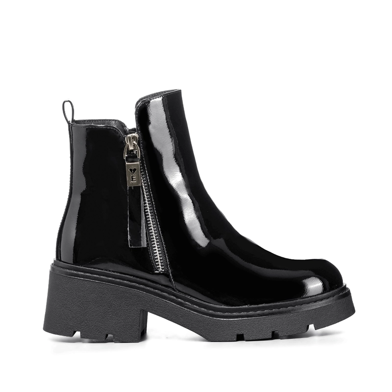 BOTIN CASUAL MUJER PU COMODO VINTAGE WEIDE ZS65B - 5