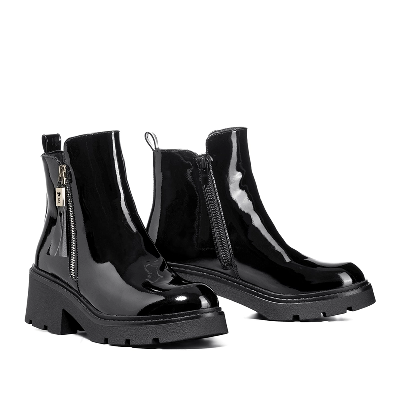 BOTIN CASUAL MUJER PU COMODO VINTAGE WEIDE ZS65B - 6