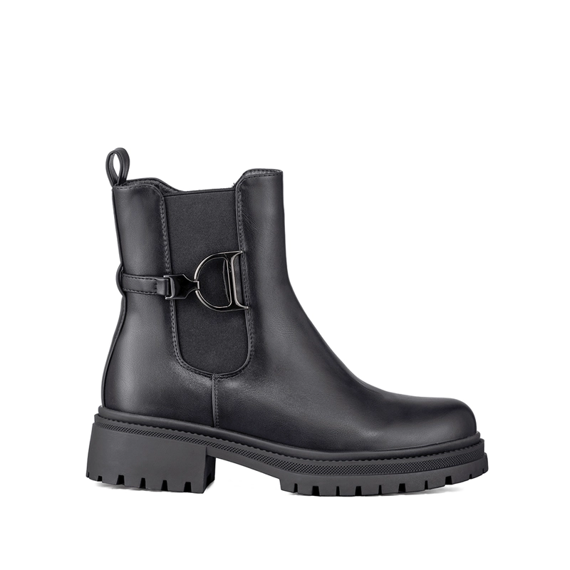 BOTIN CASUAL MUJER ECO CUERO CON FELPA COMODO WEIDE ZS60 - 5