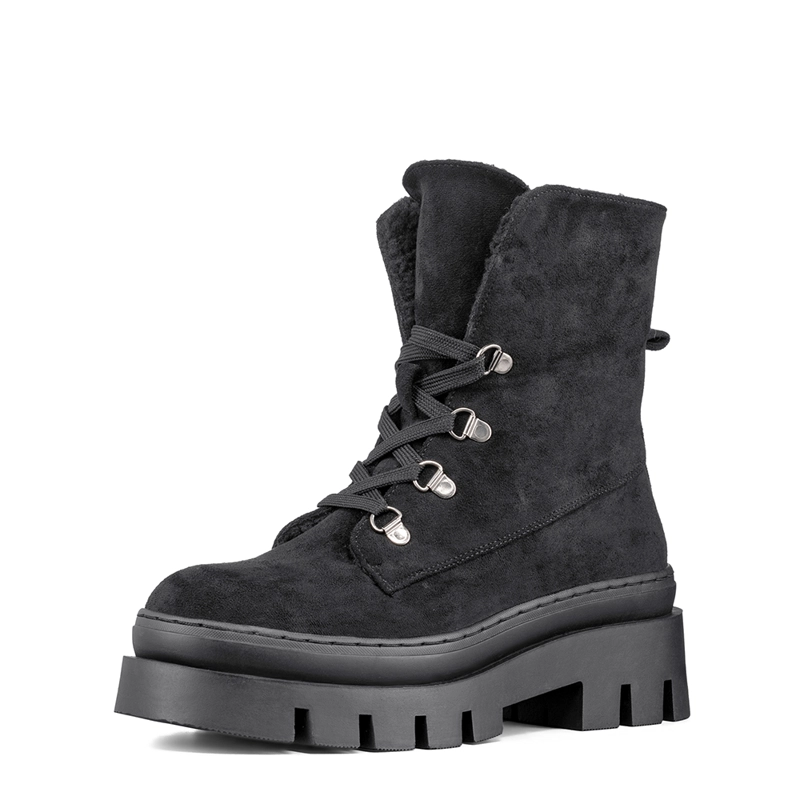 BOTIN CASUAL MUJER PLATAFORMA VINTAGE WEIDE HX503 - 1